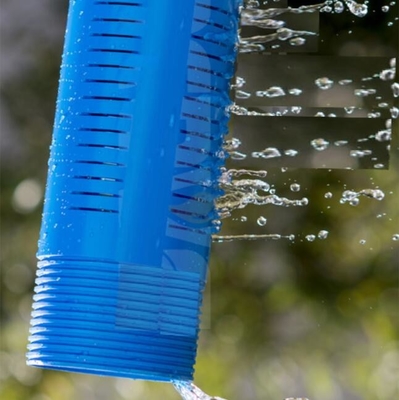 أنبوب غلاف الشاشة البلاستيكية UPVC لبئر الماء بقوة عالية لبوريويل