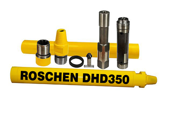 DHD 350 أدوات حفر أسفل الحفرة للتعدين وحفر آبار المياه