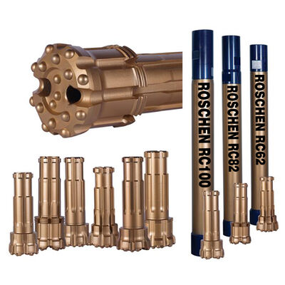 جودة  RE004 Reverse Circulation Bit for RE004 RC hammer golden drilling مصنع