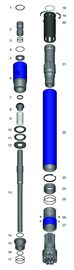 Mincon MX5456 Reverse Circulation Hammer 4 1/2 &quot;Remet Thread for Exploration Mineral Drilling