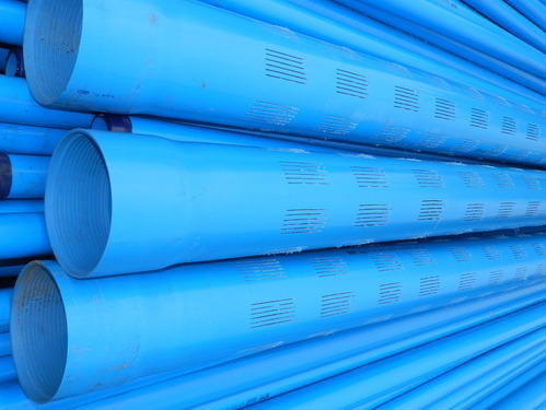 غلاف آبار المياه PVC U الجدار الأنابيب / مواصفات نظام أنابيب شاشة تصفية المياه